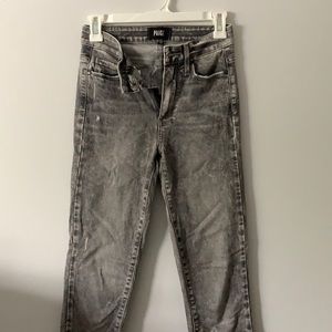 Distressed Grey Paige Denim Jeans